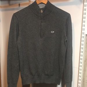 Boys Vineyard Vines long sleeve light sweater with Cashmere